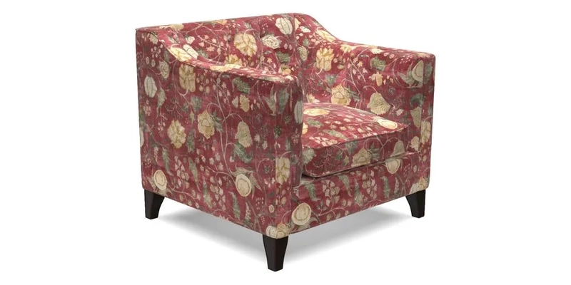 Haresfield Dipped Arm Chair in Two Tone Plain Biscuit