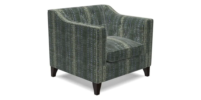 Haresfield Dipped Arm Chair in Two Tone Plain Biscuit