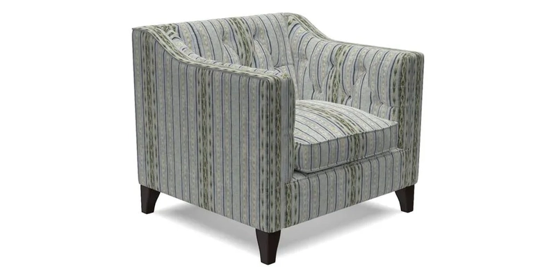 Haresfield Dipped Arm Chair in Two Tone Plain Biscuit
