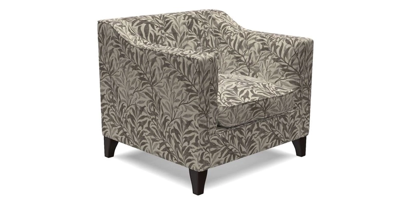 Haresfield Dipped Arm Chair in Two Tone Plain Biscuit