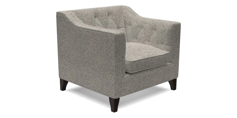 Haresfield Dipped Arm Chair in Two Tone Plain Biscuit