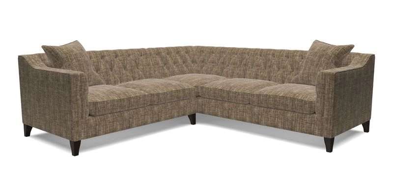 Haresfield Dipped Arm Corner Group LHF & RHF in Two Tone Plain Biscuit