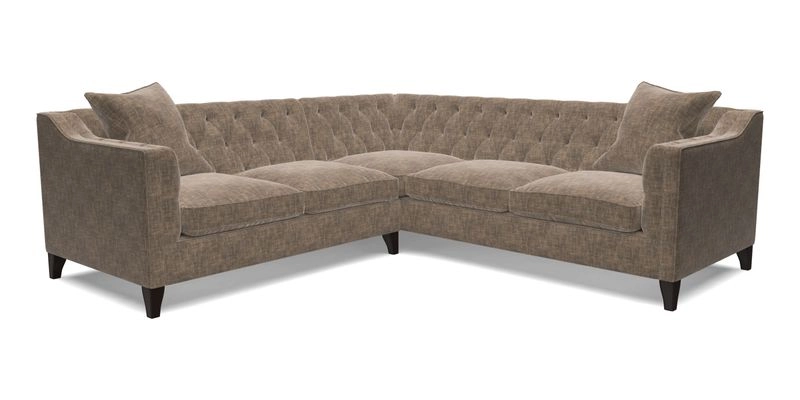 Haresfield Dipped Arm Corner Group LHF & RHF in Two Tone Plain Biscuit