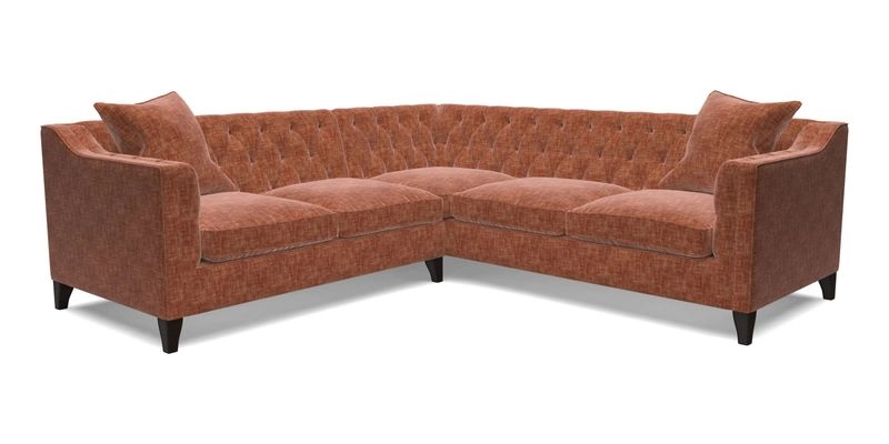 Haresfield Dipped Arm Corner Group LHF & RHF in Two Tone Plain Biscuit