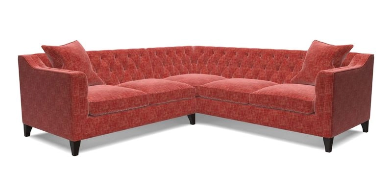 Haresfield Dipped Arm Corner Group LHF & RHF in Two Tone Plain Biscuit