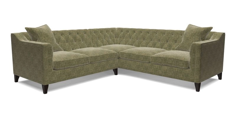 Haresfield Dipped Arm Corner Group LHF & RHF in Two Tone Plain Biscuit