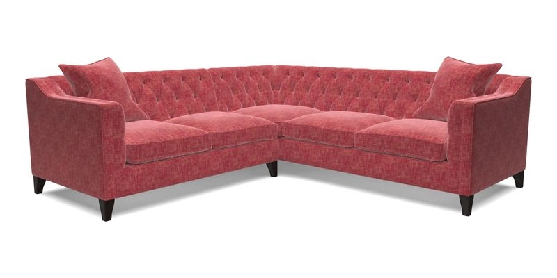 Haresfield Dipped Arm Corner Group LHF & RHF in Two Tone Plain Biscuit