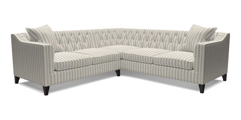 Haresfield Dipped Arm Corner Group LHF & RHF in Two Tone Plain Biscuit