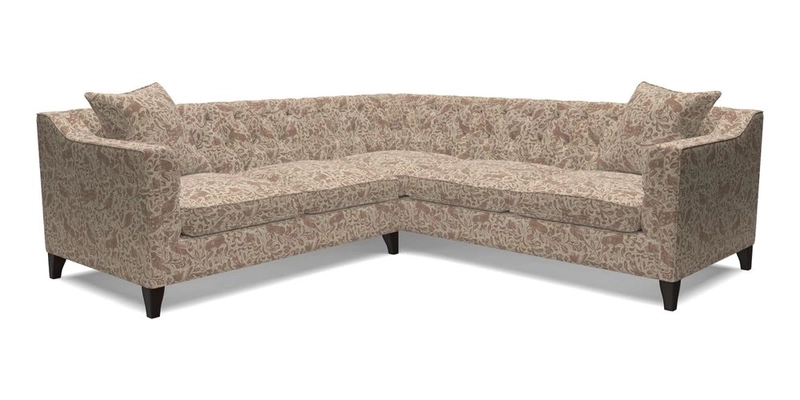 Haresfield Dipped Arm Corner Group LHF & RHF in Two Tone Plain Biscuit