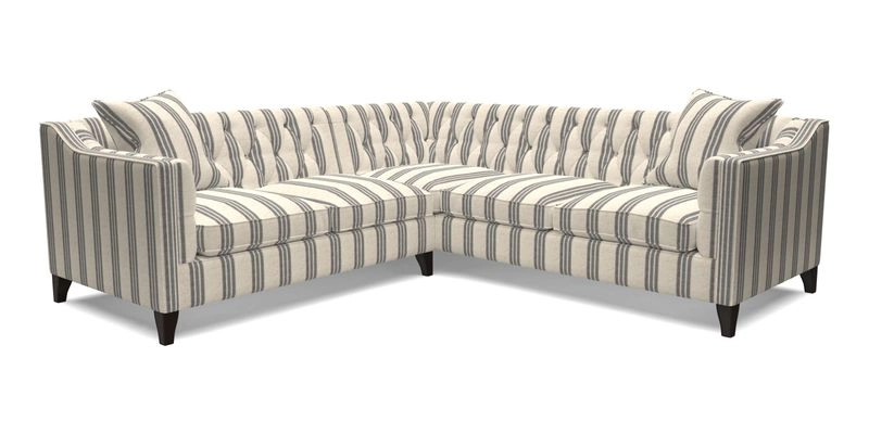 Haresfield Dipped Arm Corner Group LHF & RHF in Two Tone Plain Biscuit