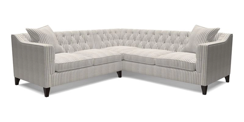 Haresfield Dipped Arm Corner Group LHF & RHF in Two Tone Plain Biscuit