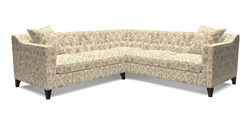 Haresfield Dipped Arm Corner Group LHF & RHF in Two Tone Plain Biscuit