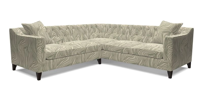 Haresfield Dipped Arm Corner Group LHF & RHF in Two Tone Plain Biscuit