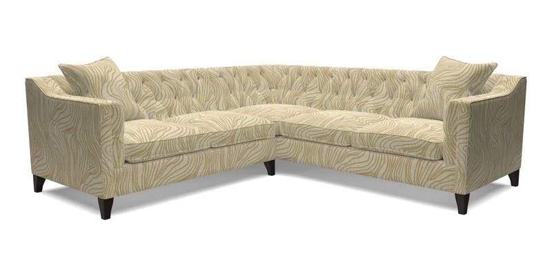 Haresfield Dipped Arm Corner Group LHF & RHF in Two Tone Plain Biscuit