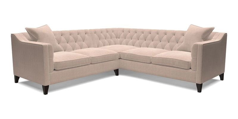 Haresfield Dipped Arm Corner Group LHF & RHF in Two Tone Plain Biscuit