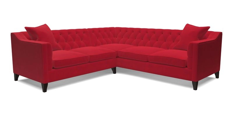 Haresfield Dipped Arm Corner Group LHF & RHF in Two Tone Plain Biscuit
