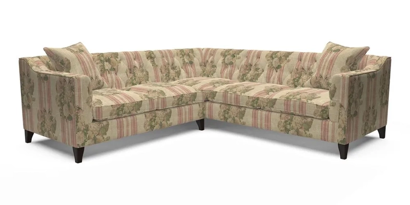 Haresfield Dipped Arm Corner Group LHF & RHF in Two Tone Plain Biscuit