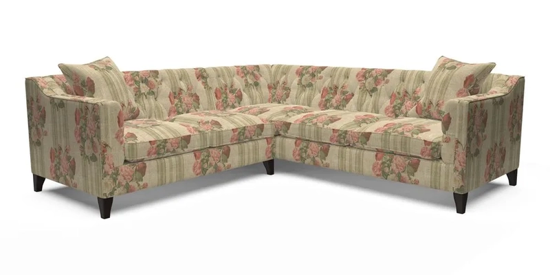 Haresfield Dipped Arm Corner Group LHF & RHF in Two Tone Plain Biscuit