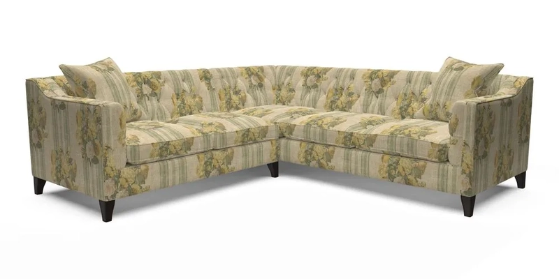 Haresfield Dipped Arm Corner Group LHF & RHF in Two Tone Plain Biscuit