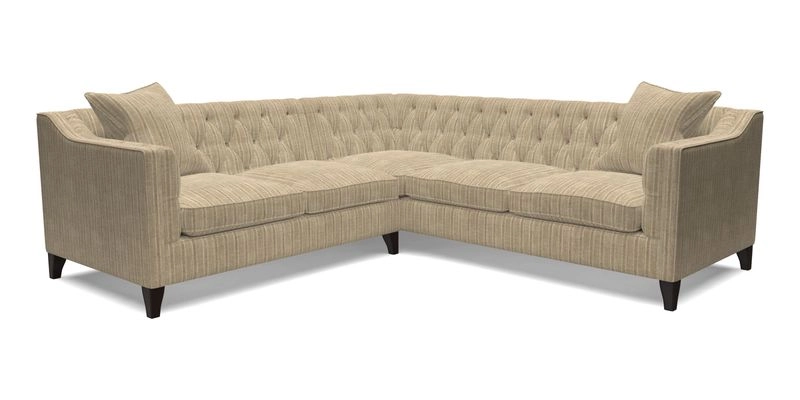 Haresfield Dipped Arm Corner Group LHF & RHF in Two Tone Plain Biscuit