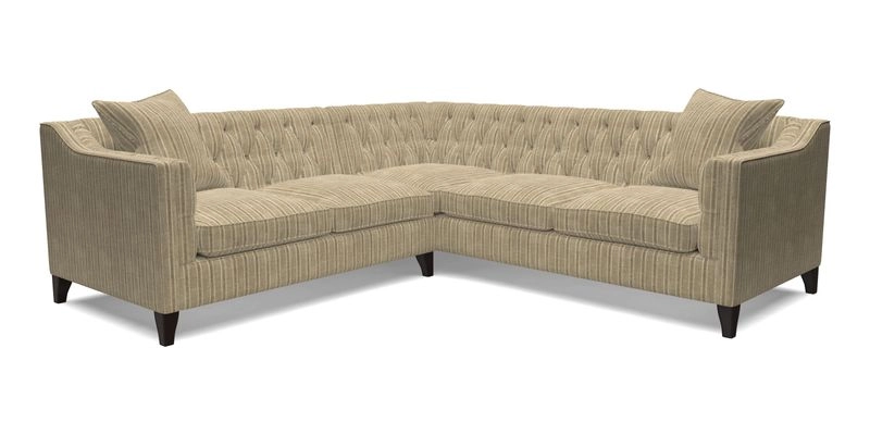 Haresfield Dipped Arm Corner Group LHF & RHF in Two Tone Plain Biscuit