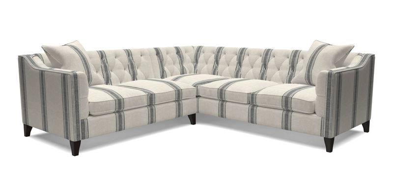 Haresfield Dipped Arm Corner Group LHF & RHF in Two Tone Plain Biscuit