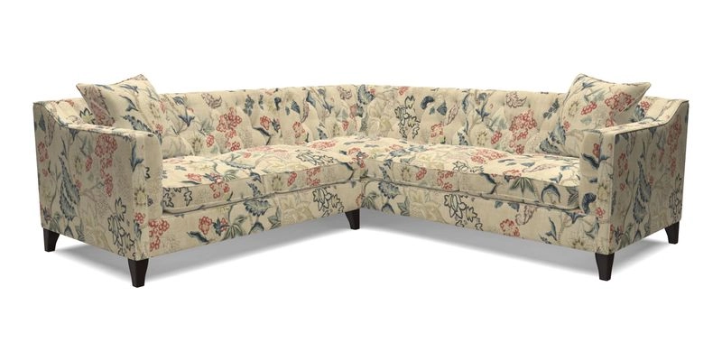 Haresfield Dipped Arm Corner Group LHF & RHF in Two Tone Plain Biscuit