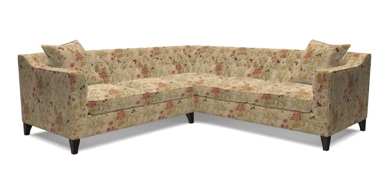 Haresfield Dipped Arm Corner Group LHF & RHF in Two Tone Plain Biscuit