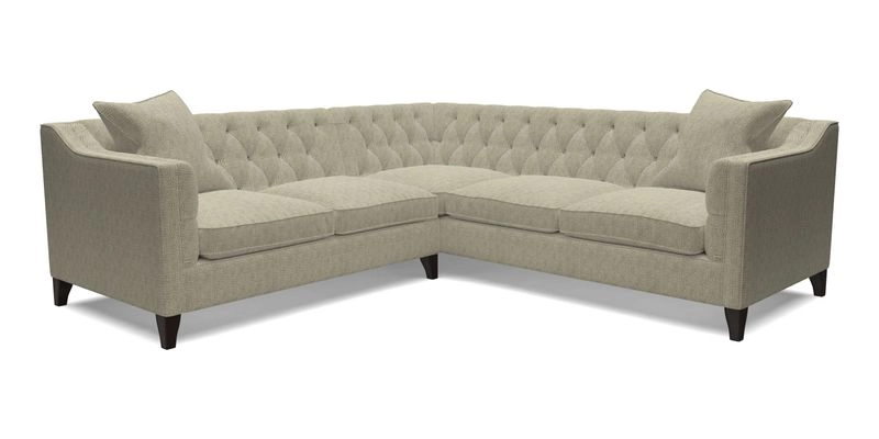 Haresfield Dipped Arm Corner Group LHF & RHF in Two Tone Plain Biscuit