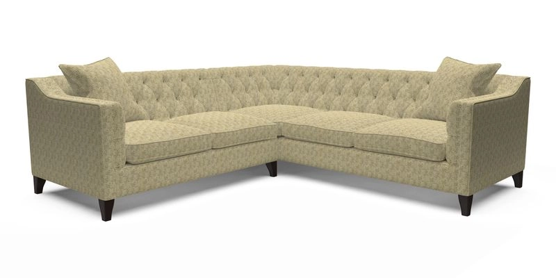 Haresfield Dipped Arm Corner Group LHF & RHF in Two Tone Plain Biscuit