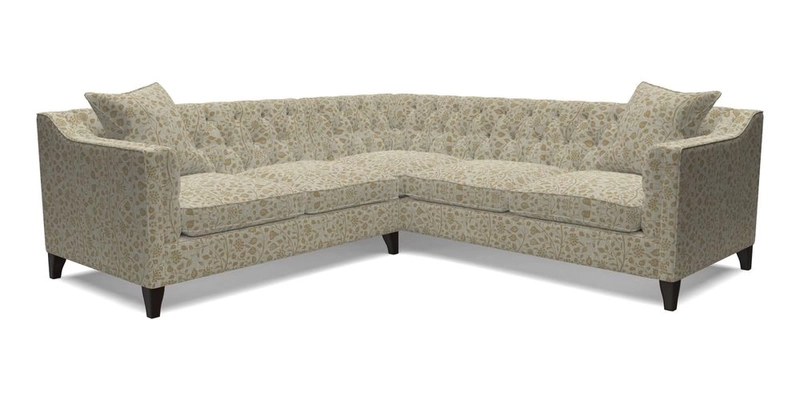 Haresfield Dipped Arm Corner Group LHF & RHF in Two Tone Plain Biscuit