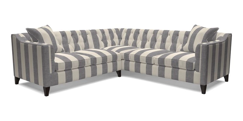 Haresfield Dipped Arm Corner Group LHF & RHF in Two Tone Plain Biscuit