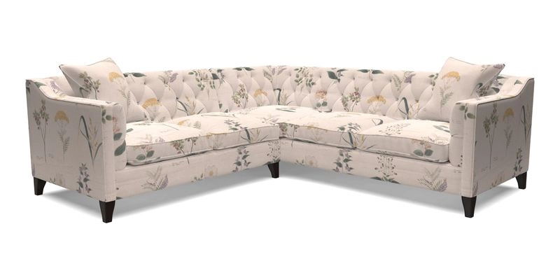 Haresfield Dipped Arm Corner Group LHF & RHF in Two Tone Plain Biscuit