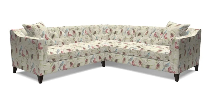 Haresfield Dipped Arm Corner Group LHF & RHF in Two Tone Plain Biscuit