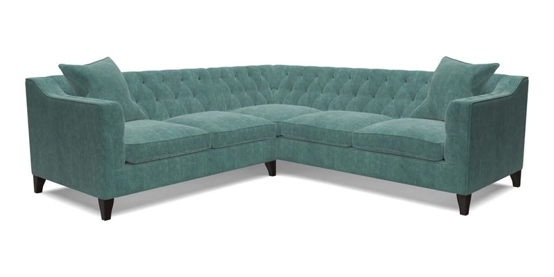 Haresfield Dipped Arm Corner Group LHF & RHF in Two Tone Plain Biscuit