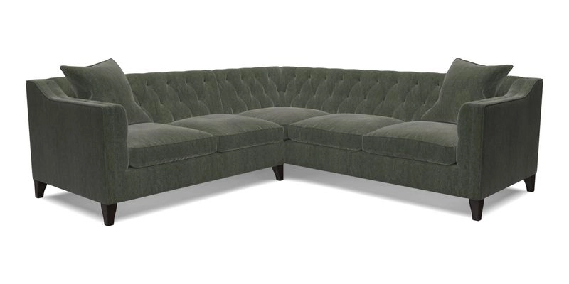 Haresfield Dipped Arm Corner Group LHF & RHF in Two Tone Plain Biscuit