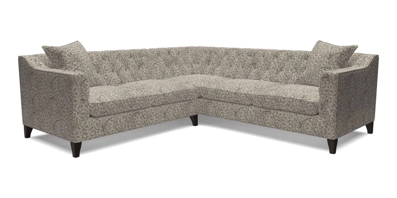 Haresfield Dipped Arm Corner Group LHF & RHF in Two Tone Plain Biscuit