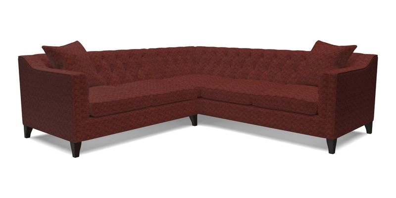 Haresfield Dipped Arm Corner Group LHF & RHF in Two Tone Plain Biscuit