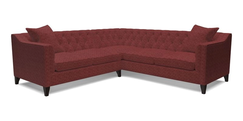 Haresfield Dipped Arm Corner Group LHF & RHF in Two Tone Plain Biscuit