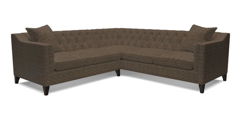 Haresfield Dipped Arm Corner Group LHF & RHF in Two Tone Plain Biscuit