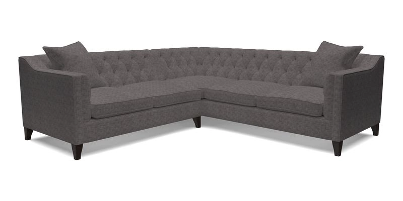 Haresfield Dipped Arm Corner Group LHF & RHF in Two Tone Plain Biscuit