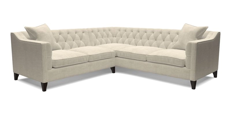 Haresfield Dipped Arm Corner Group LHF & RHF in Two Tone Plain Biscuit