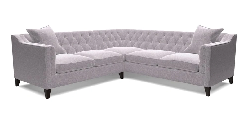 Haresfield Dipped Arm Corner Group LHF & RHF in Two Tone Plain Biscuit