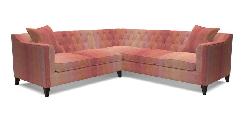 Haresfield Dipped Arm Corner Group LHF & RHF in Two Tone Plain Biscuit