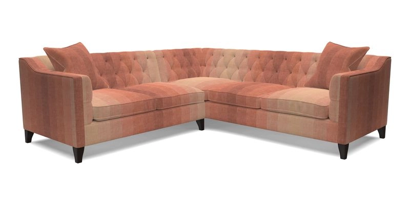 Haresfield Dipped Arm Corner Group LHF & RHF in Two Tone Plain Biscuit