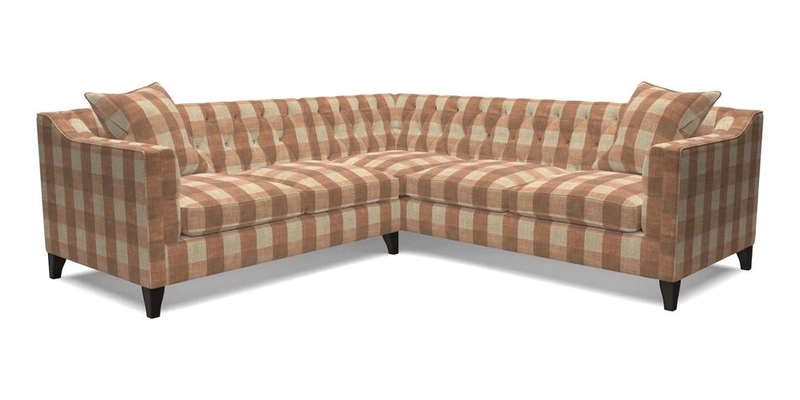 Haresfield Dipped Arm Corner Group LHF & RHF in Two Tone Plain Biscuit