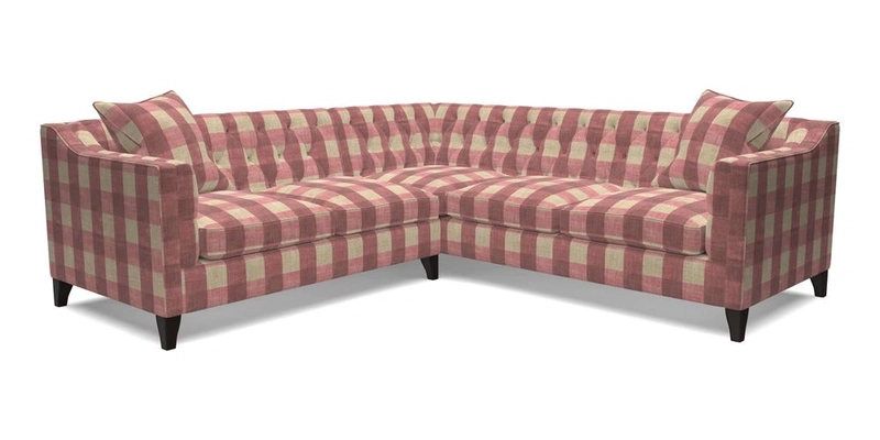 Haresfield Dipped Arm Corner Group LHF & RHF in Two Tone Plain Biscuit