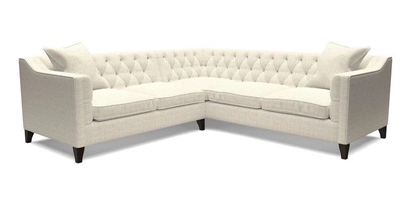 Haresfield Dipped Arm Corner Group LHF & RHF in Two Tone Plain Biscuit