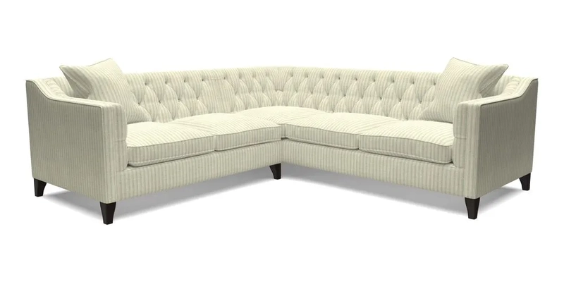 Haresfield Dipped Arm Corner Group LHF & RHF in Two Tone Plain Biscuit