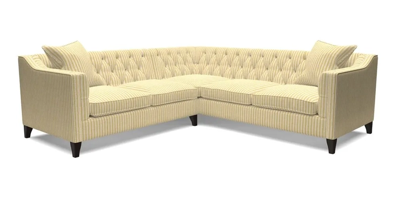 Haresfield Dipped Arm Corner Group LHF & RHF in Two Tone Plain Biscuit